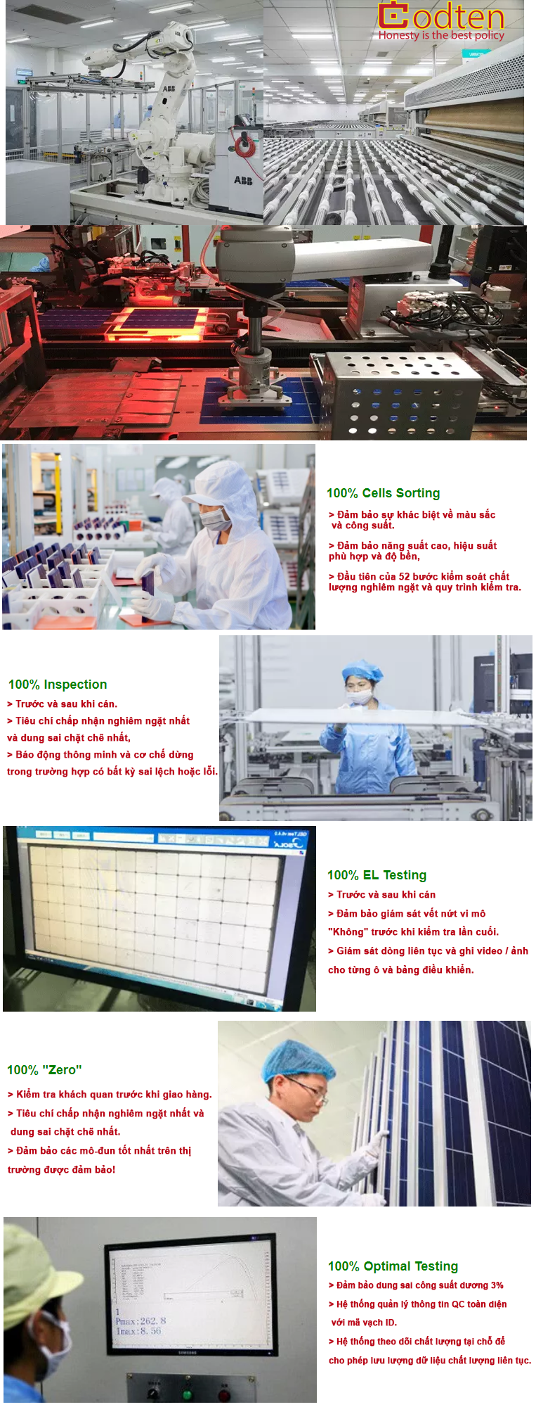 Tấm pin năng lượng mặt trời AE Solar
